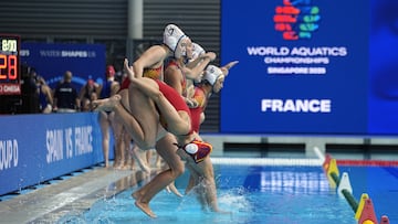 Ensayo general de las Guerreras de Valls para el ‘showtime’