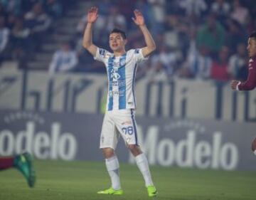 La joya del Pachuca es el futbolista más golpeado en lo que va del Clausura 2017, ha recibido 37 faltas en nueve partidos, donde suma tres anotaciones con los Tuzos. 