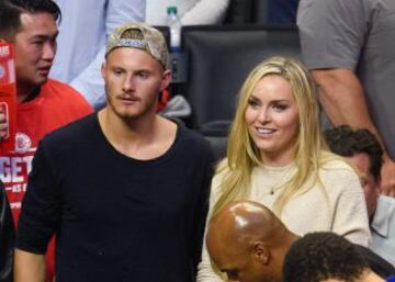 Lindsey Vonn y Alexander Ludwig.