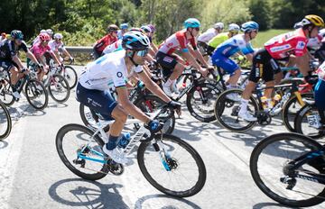 Alejandro Valverde en acción.