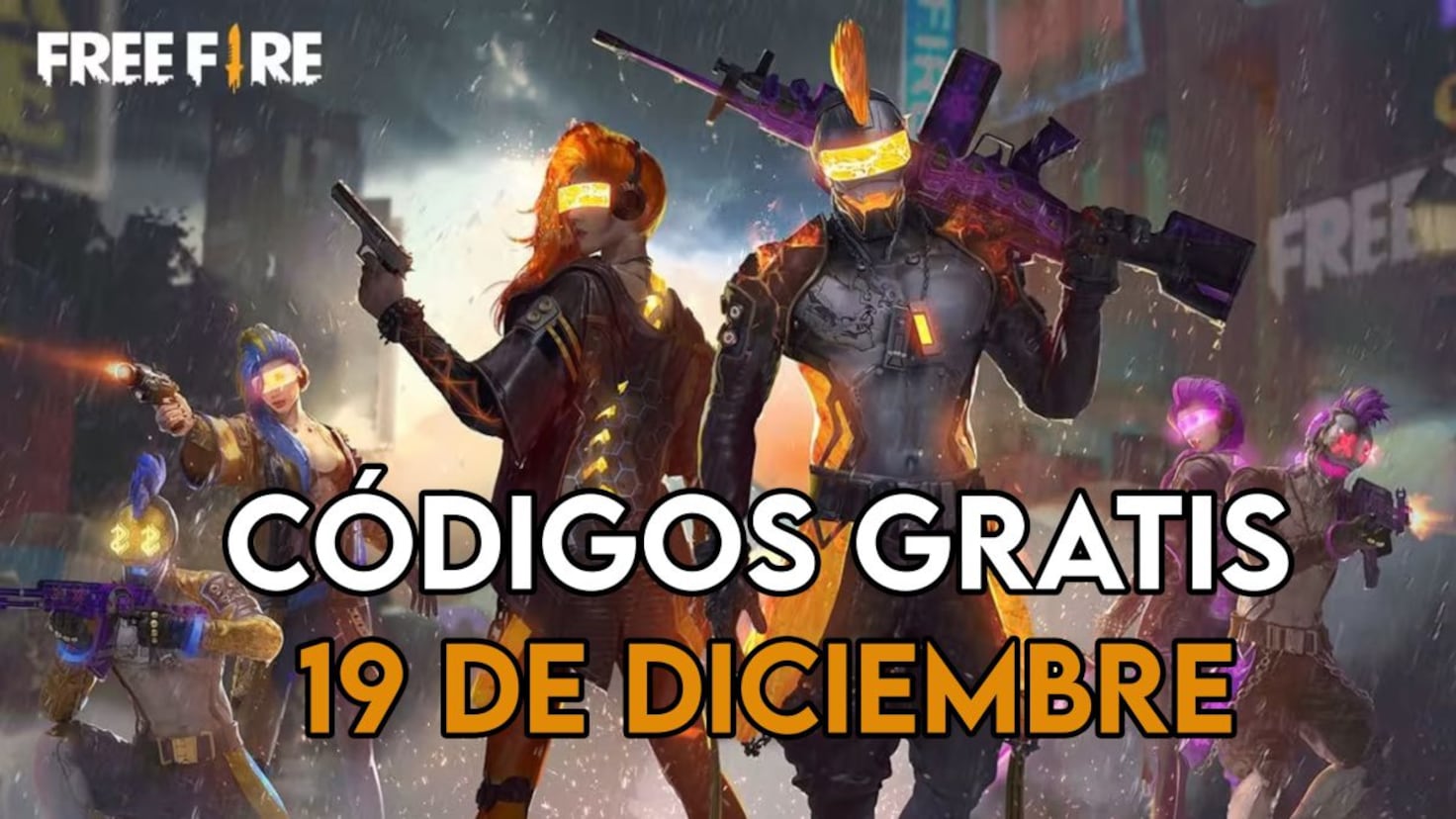 Nuevos códigos gratis de Free Fire para conseguir skins y objetos exclusivos