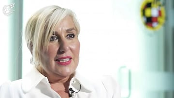 María Tato, en un vídeo de la RFEF.