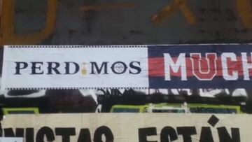 El inesperado lienzo que unió a los clubes más populares del país