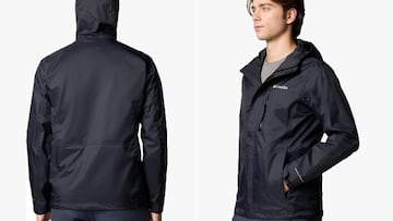 Chaqueta de invierno impermeable para hombre Columbia Pouring Adventure disponible en Amazon.