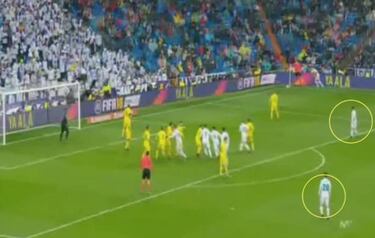 How Real Madrid conceded from an attacking corner