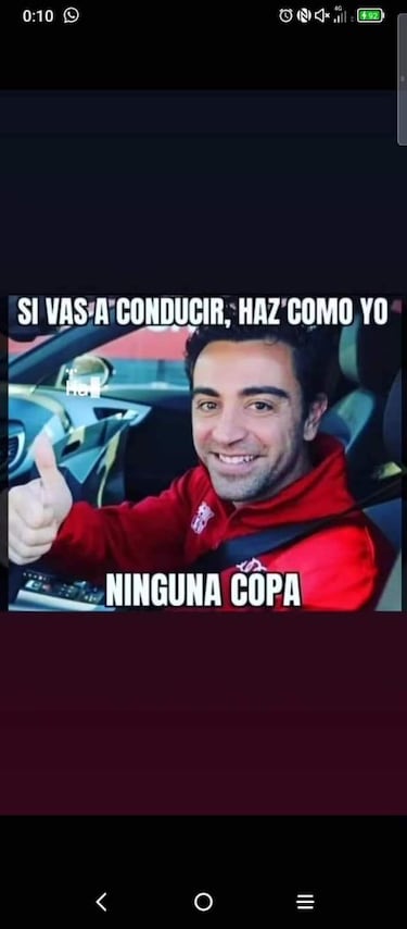 “Se queda”: Los mejores memes de la marcha atrás de Xavi