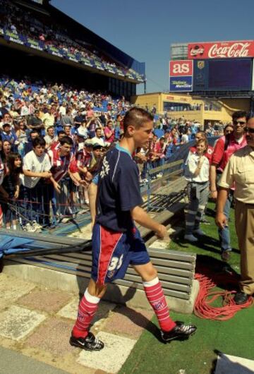 Torres made his Atlético Madrid debut against Leganés