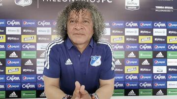 Gamero antes de enfrentar a Junior FC