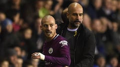 Guardiola: "Enhorabuena al Wigan, anotaron en su único tiro a puerta"