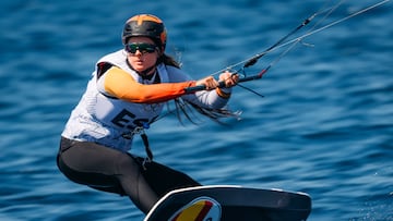 Gisela Pulido clama contra los jueces de Formula Kite