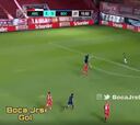 Wanchope se olvidó del penal y metió un golazo para hacer el segundo de Boca