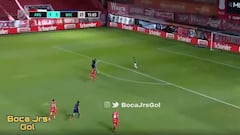 Wanchope se olvidó del penal y metió un golazo para hacer el segundo de Boca