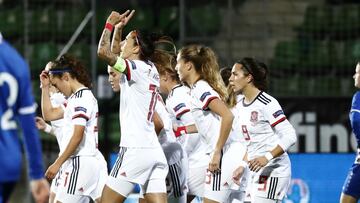 España barre a Moldavia y se queda a un paso de la Eurocopa