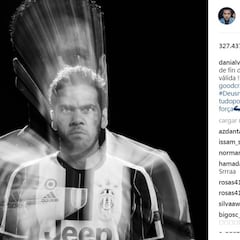 Sospechas sobre el futuro de Di María en el Instagram de Alves