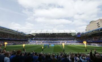 Los estadios europeos con mayor porcentaje de asistencia