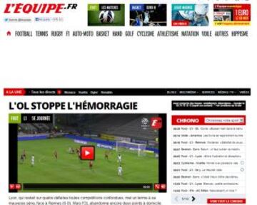 Portadas de la prensa extranjera