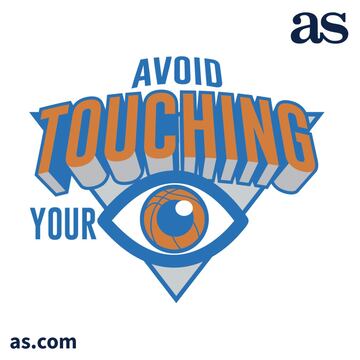 Avoid touching your eyes