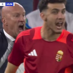 Pánico en la Euro: tremendo lo que se vivió tras el golpazo de Varga