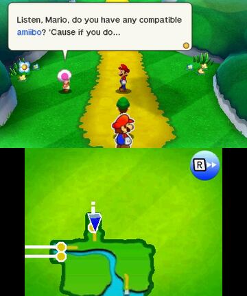 Captura de pantalla - Mario & Luigi: Paper Jam Bros. (3DS)