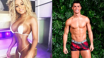 La Miss Bumbum Erika Canela y Cristiano Ronaldo