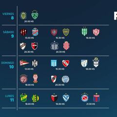 Torneo Liga Profesional 2022: horarios, partidos y fixture de la jornada 7