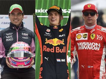 Todos los pilotos que estarán en el Gran Premio de México 2019