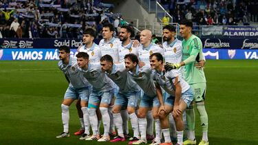 08/12/25 PARTIDO SEGUNDA DIVISION JORNADA 17
MALAGA - ZARAGOZA
FORMACION EQUIPOGRIA