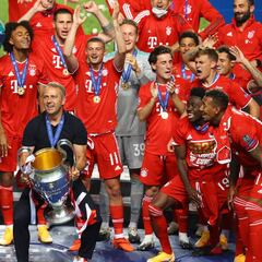 Bayern y PSG dominan el once de la temporada de la UEFA