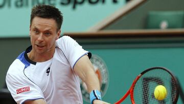 Robin Soderling, en Roland Garros.