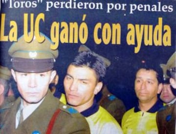 2 de septiembre de 2003: Con pol&eacute;mico arbitraje de Patricio Polic, Universidad Cat&oacute;lica elimina a Osorno en primera fase de Copa Sudamericana.