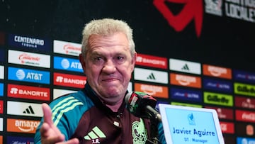 Javier Aguirre head coach during Mexico team press conference prior to International friendly match against Turkey at Kenan Memorial Stadium, on June 09, 2025 on Chapel Hill, North Carolina, United States.