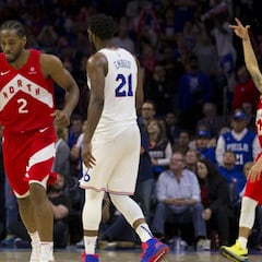 Marc desactiva a Embiid y Kawhi se exhibe para igualar la serie