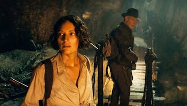 Indiana Jones 5 explota con un montón de nuevas imágenes con un enigmático personaje incluido