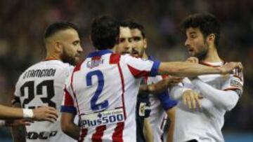 Imagen del Valencia-Atlético de la pasada temporada.