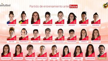 Nueve del Barça y ocho atléticas en la lista de Vilda