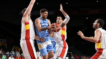 El base argentino del Barcelona, Nicolás Laprovittola, ha hablado sobre su situación personal y la del club en la presentación oficial como jugador azulgrana.