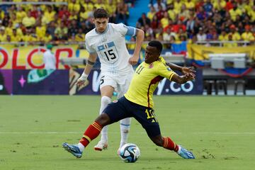 Valverde, con Uruguay. 