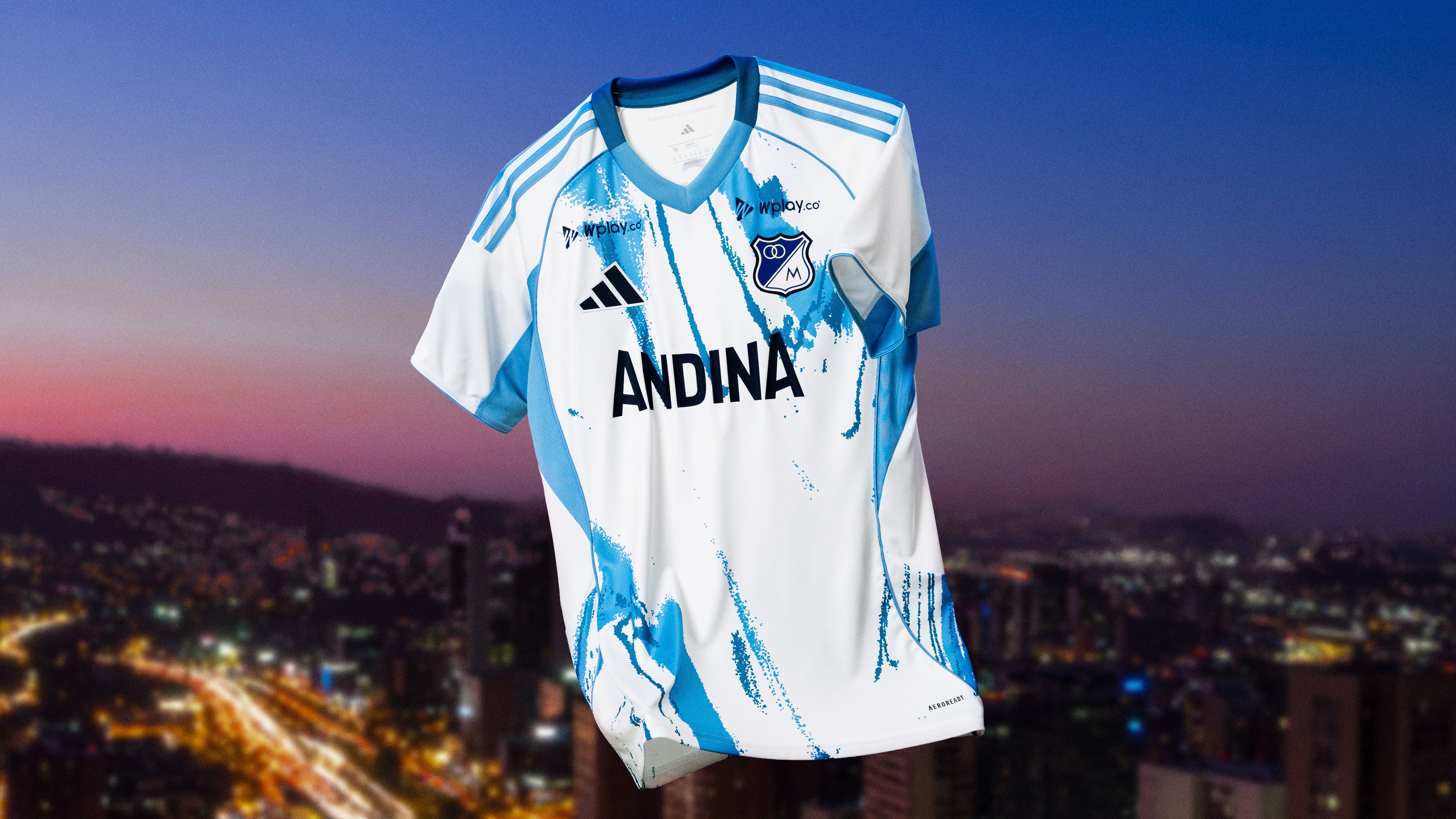 Millonarios y Adidas presentan la camiseta visitante para el 2025-II