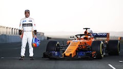 Fernando Alonso ya se estrena con el nuevo McLaren Renault