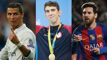 11 m&aacute;s grandes estrellas en el mundo del deporte