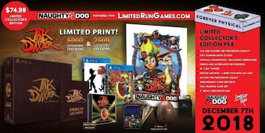 Jak and Daxter para PS4 cuenta con una edición en formato físico