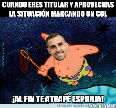 Alcácer, protagonista indiscutible de los memes del Barça-Sevilla