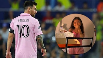A young girl in El Salvador was surprised with tickets to see Inter Miami and couldn’t contain her tears of happiness when she found out.