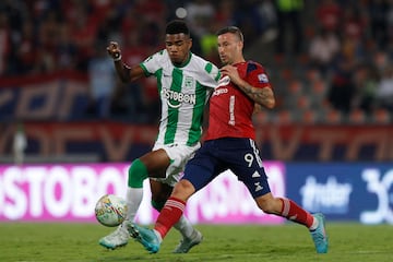 Atlético Nacional e Independiente Medellín empataron en el clásico paisa de la décima jornada de la Liga BetPlay 2023-I. Luciano Pons y Dorlan Pabón marcaron los dos goles del compromiso.