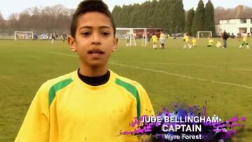 From kid striker to football sensation: Jude Bellingham’s early goals reveal the secret behind his scoring mastery