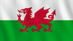 La bandera, uno de los elementos más reconocidos de Gales.
