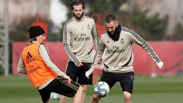 El Madrid vuelve al trabajo pensando en el Levante