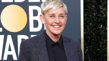 Ellen DeGeneres en los Golden Globe Awards 2020 en The Beverly Hilton Hotel, CA. Enero 05. 2020.