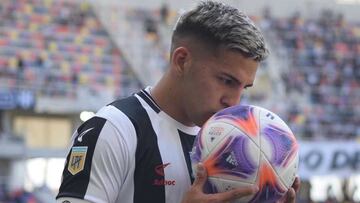 Hernán López. futbolista de Central Córdoba.