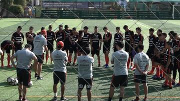 Así entrenó la Sub 17 de cara al encuentro ante Uruguay